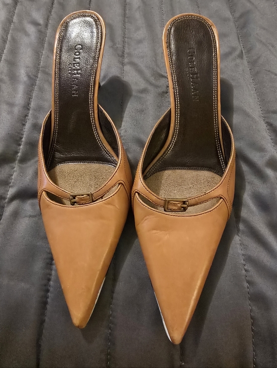 Cole Haan Shoes - Cole Haan Kitten Mule Slides
